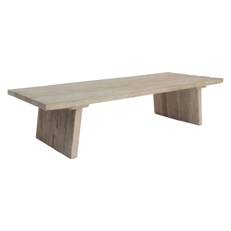 Table basse en bois massif
