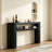 Console Table with Fluted Legs - Farmhouse Entryway Sofa Table-831300280