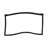 Whole Parts Refrigerator Door Seal Gasket (black Color) Part# W10830277 - Replacement & Compatible With Some Kitchen Aid, Maytag And Whirlpool Refrigerators