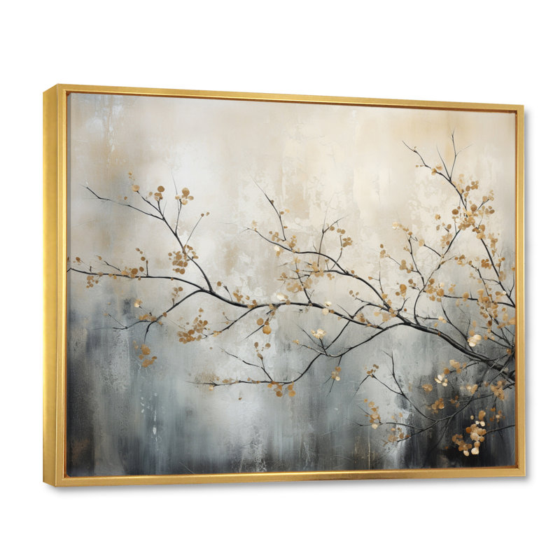 Arbre monochromes éthéré Reverie I - art mural arbre monochrome, impression murale arbre de couleur douce, H 34 po x l 44 po