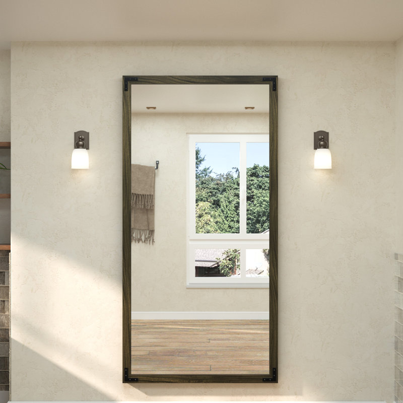 Miroir Gwenneth, 36 po x 72 po, Noir