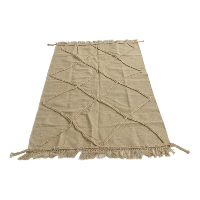 Tapis crème 3 x 5 Parra