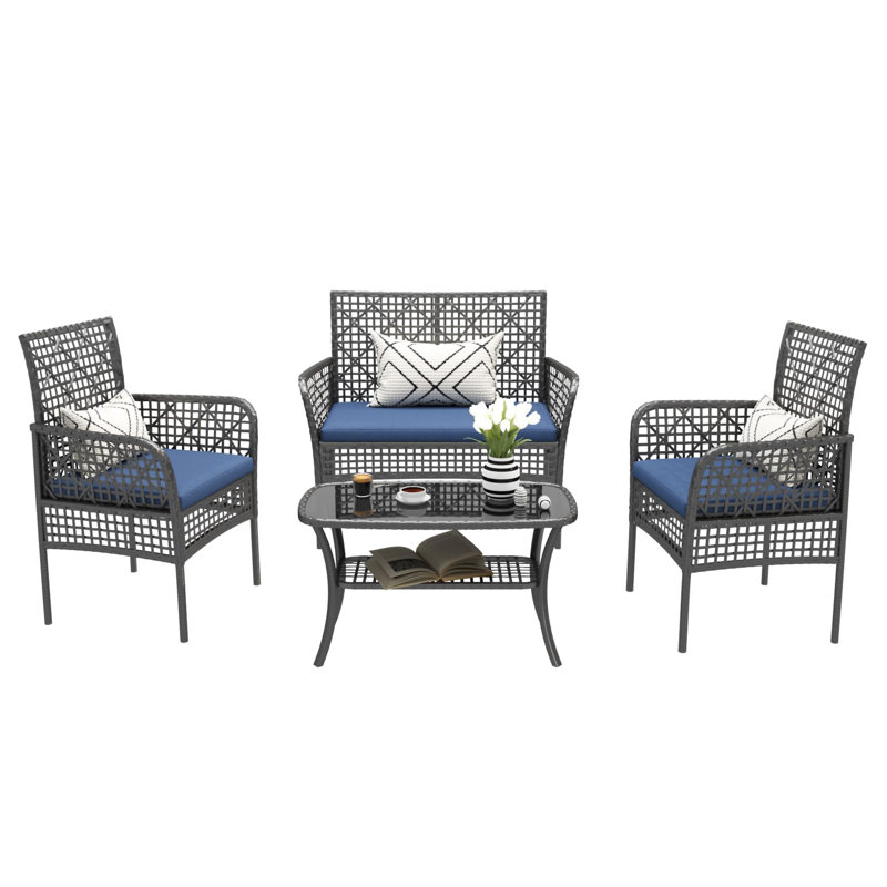 Ensembles repas pour patio, Bleu