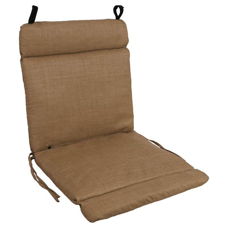 Outdoor 2'' Seat / Back Cushion, Wheat