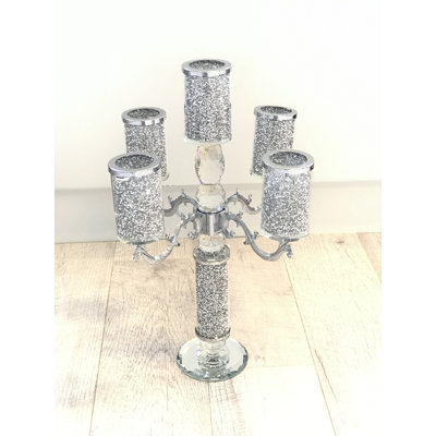 Crystal Tabletop / Centrepiece Candelabra