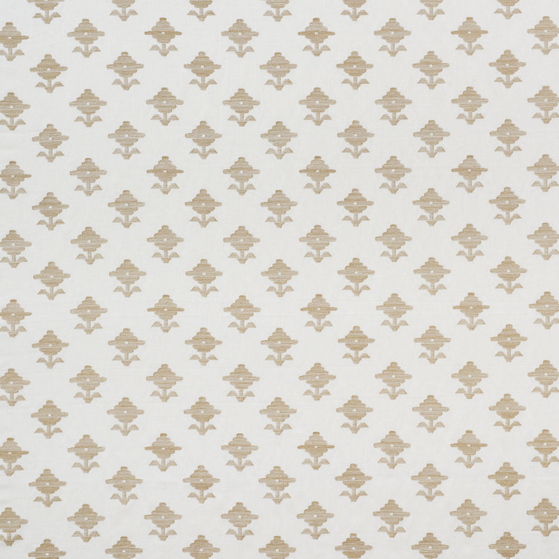 Tissu de broderie Rubia, Ivoire
