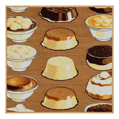  Tapis lavable puddings and custards dessert