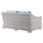 Causeuse d'extérieur en rotin Modway Conway-753877350