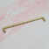 Brushed Brass Textured Cabinet Handles