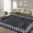 Scalloped Area Rugs Modern Bordered Accent Carpet,Non-Slip Floor Cover,Stain-Resistant Indoor Mat for Bedroom,Kitchen,Living Room-620051332-620051064