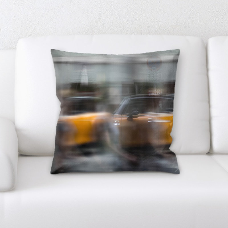 Microsuede Reversible Throw Pillow