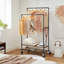 Mackworth 100 cm Rolling Clothes Rack
