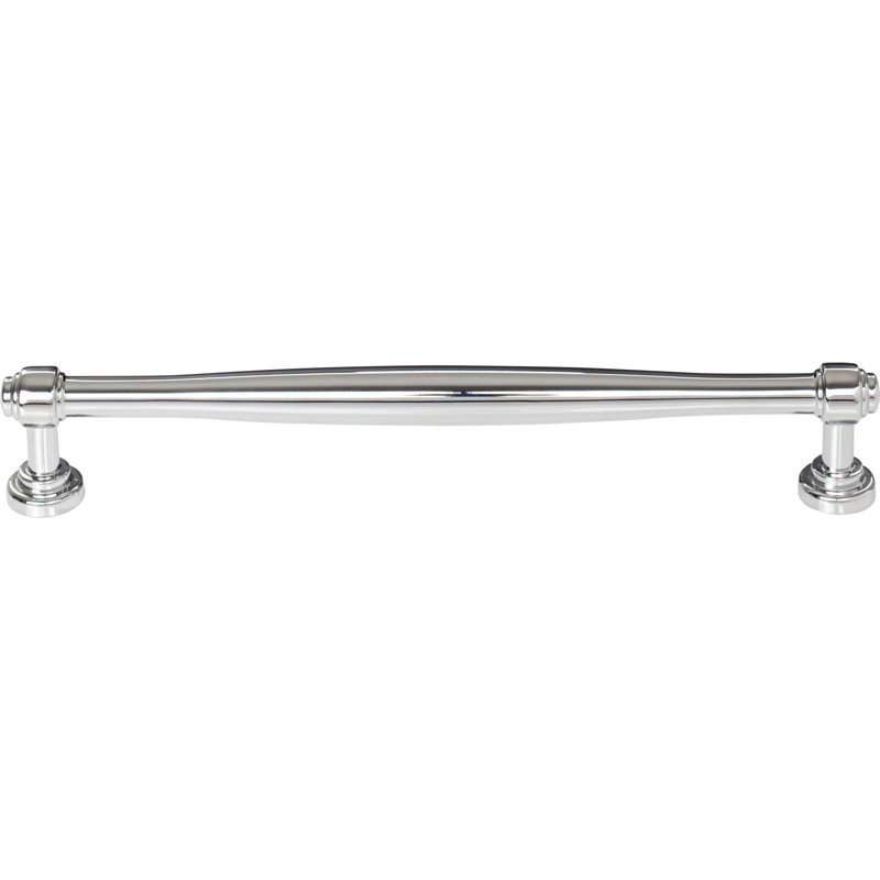 Ulster Bar Pull, Polished Chrome, 7 9/16" Center to Center