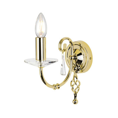 Thebes Candle Wall Light