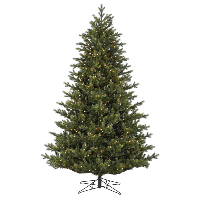 Welch Fraser Fir Artificial Christmas Tree with LED Lights, 6.5' H