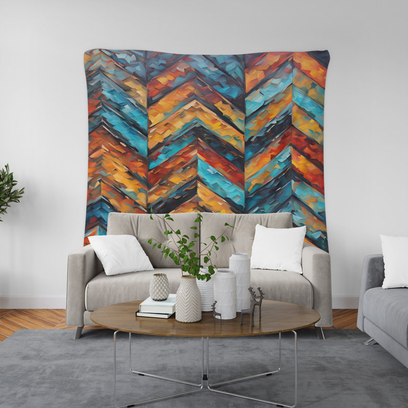 Tapisserie murale, H 88 po x l 104 po x P 1,2 po