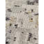 Tapis gris en fibres naturelles