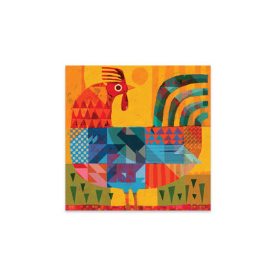 " Patchwork Rooster " by Gareth Lucas