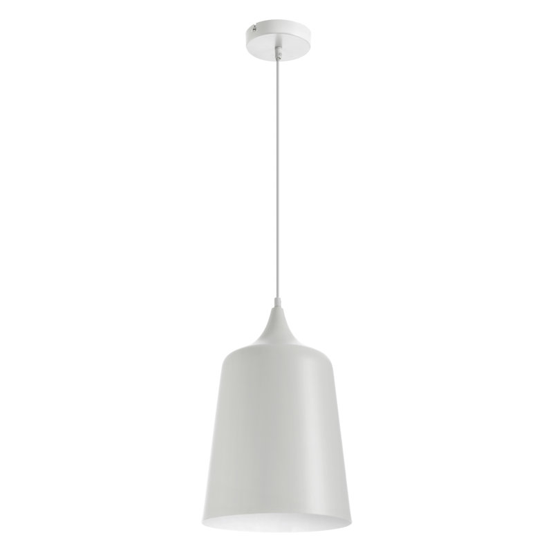 Tyche 1 - Light White Bell Pendant