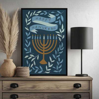 «Happy Hanukkah Menorah» par Garima Dhawan