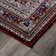 Tapis oriental rouge / blanc Cilegon