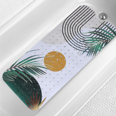 Tapis de bain antidérapant 40 x 16 po Boho