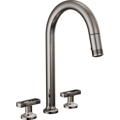 Kintsu® Widespread Pull-Down Faucet With Arc Spout