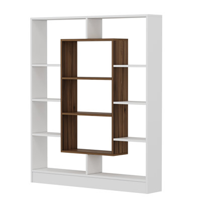 Cilegon 141.8cm H x 130cm W Bookcase
