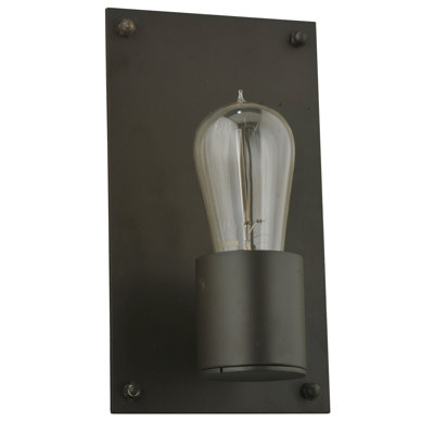 Steel Flush Mounted Sconce