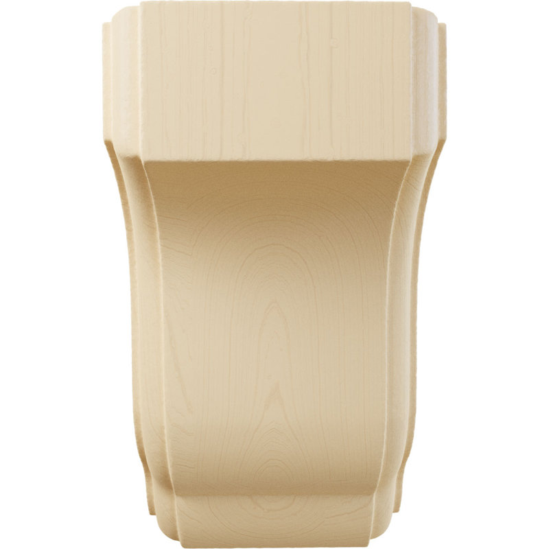 Corbeau Capistrano Mission, H 4,5 po x l 2,5 po x P 2,75 po, Érable