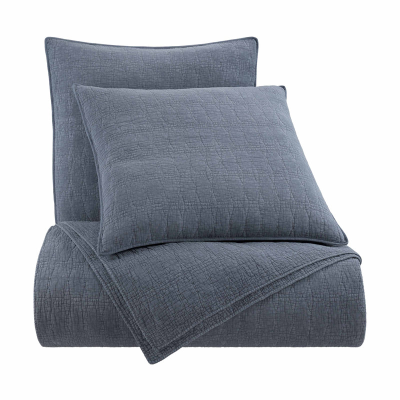 Southern Tide Laurel Grove Navy Quilt, Twin