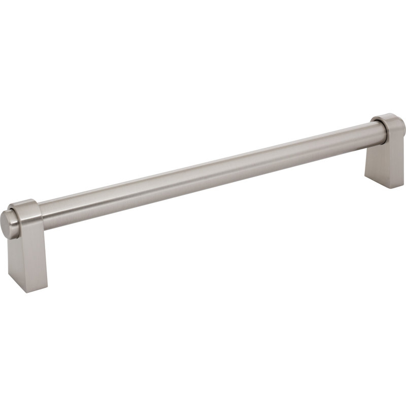Lawrence 18" Center To Center Appliance Pull, Brushed Satin Nickel, 18" Center To Center