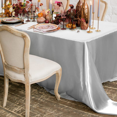 Silk square tablecloth, wedding banquet decoration, wedding restaurant tabletop decoration tablecloth
