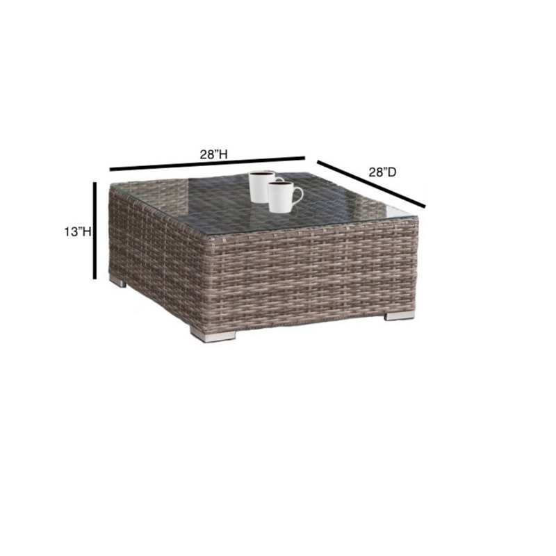Ensemble modulaire avec coussins 8 pièces Hoyle, Gris