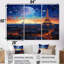 Ensemble de décorations murales Carvajal - City Paris-108456474-108456477