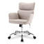 Chaise de travail pivotante en similicuir Caylin-1664664496