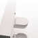 Kerasan 1.28 Gallons GPF High Efficiency Dual Flush Wall Mounted Kit