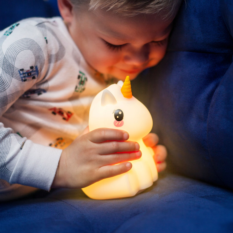 Éclairage de nuit avec enceinte bluetooth licorne