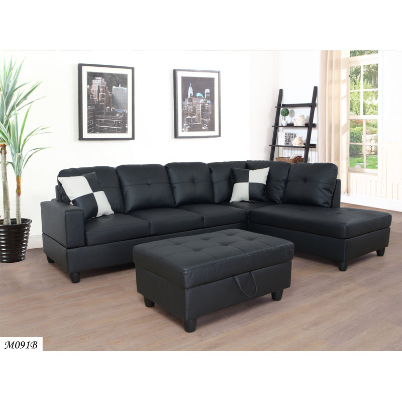 3 PC Sectional Sofa Set