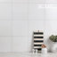 Thassos 2x4 Beveled Polished Marble Subway Tile