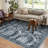 6x9 Vintage Area Rug Distressed Farmhouse Floor Carpet Washable Non Slip Rug Rug Non Shedding Rug Gray-330536232-330536235