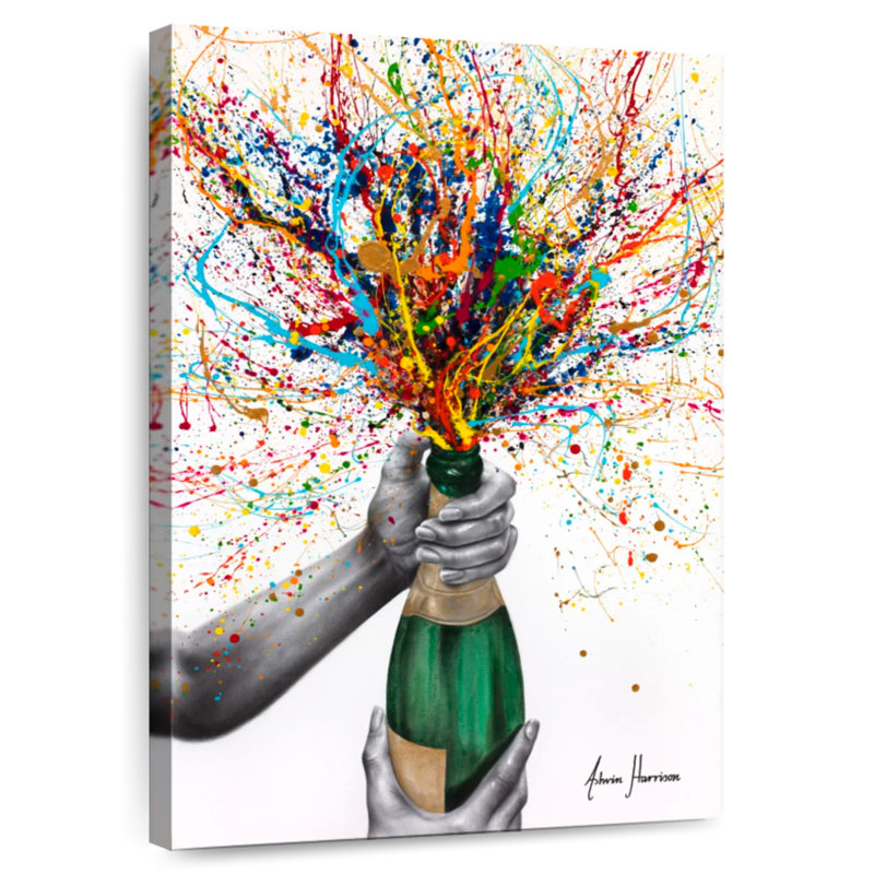 Yarlin Bottle Of Nostalgia, 39" H x 26" W