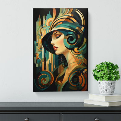 Woman Abstract No.4 - No Frame Print