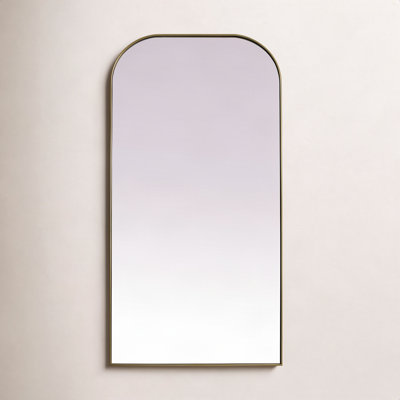 Sabine Metal Arch Floor Mirror