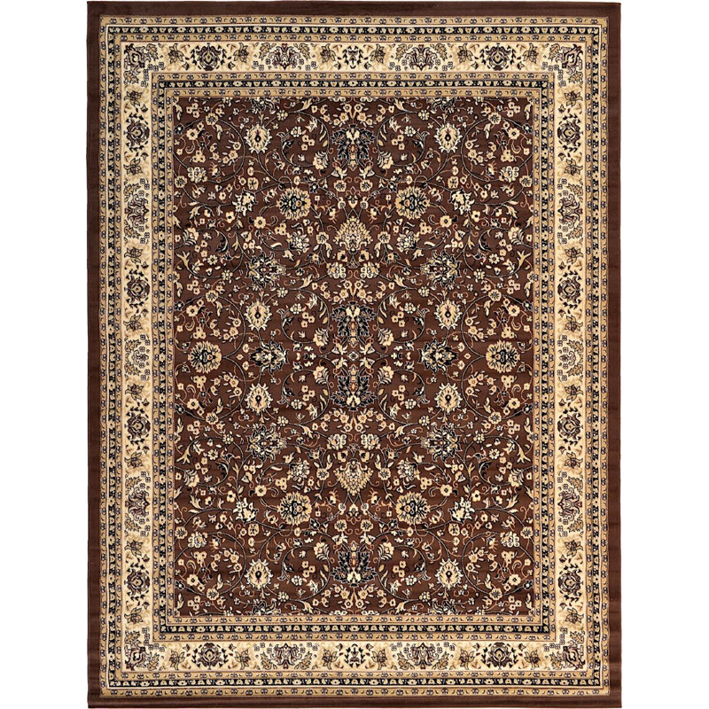 Zayandeh Oriental Indoor Rug, Rectangle 8' x 10'