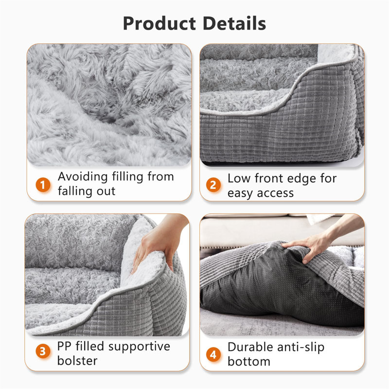 Bolster Pet Bed