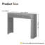 Console cannelée de 39 po de style moderne Mid-Century Abdel-891390331-896219952