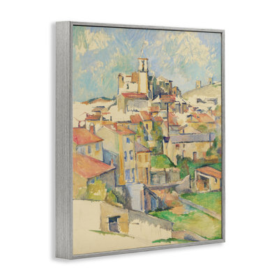 Gardanne Cezanne Cityscape Framed Giclee, design by Paul Cezanne