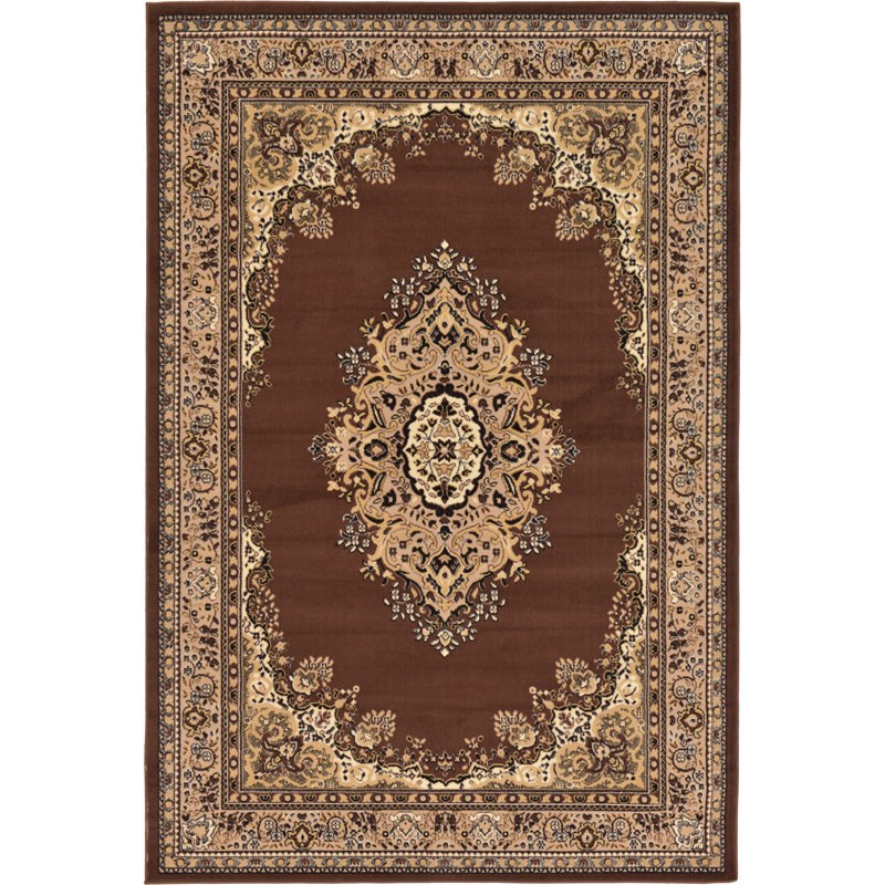 Oriental Area Rug, Rectangle 122 x 183cm