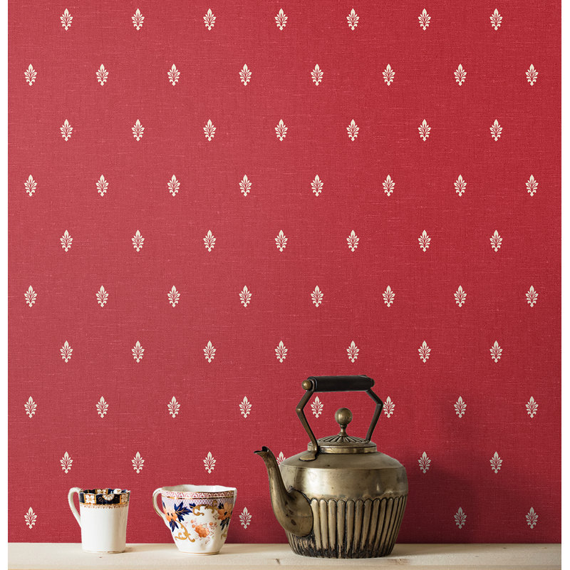 Rouleau de papier peint L 27 pi x l 27 po, Rubis antique